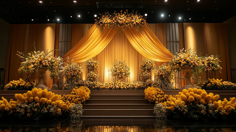 牧师感恩节舞台布置