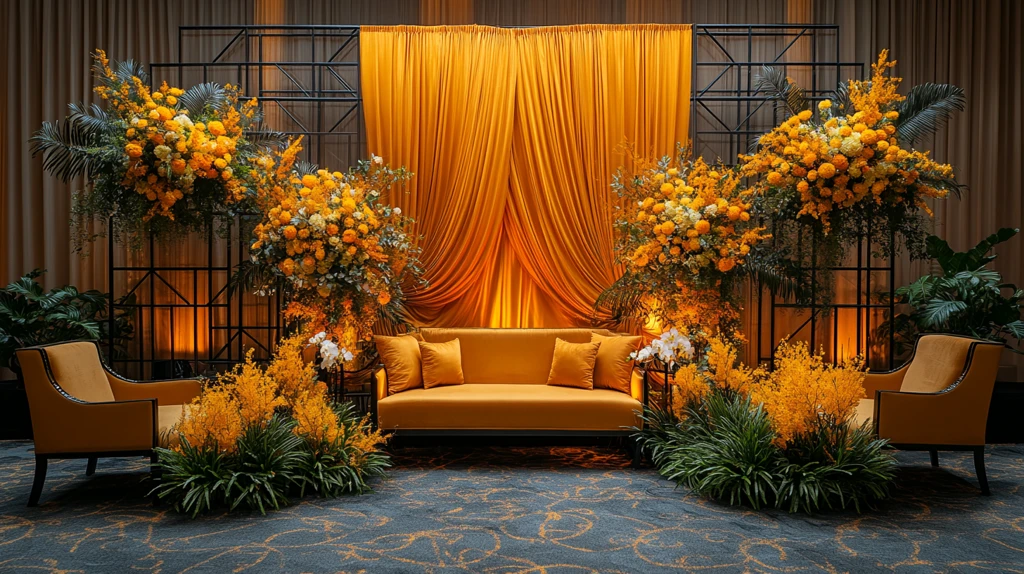 牧师感恩节舞台布置