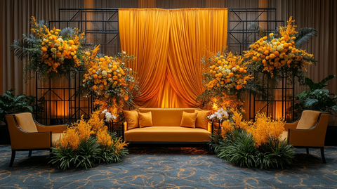 牧师感恩节舞台布置