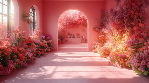 复活节花店拱门