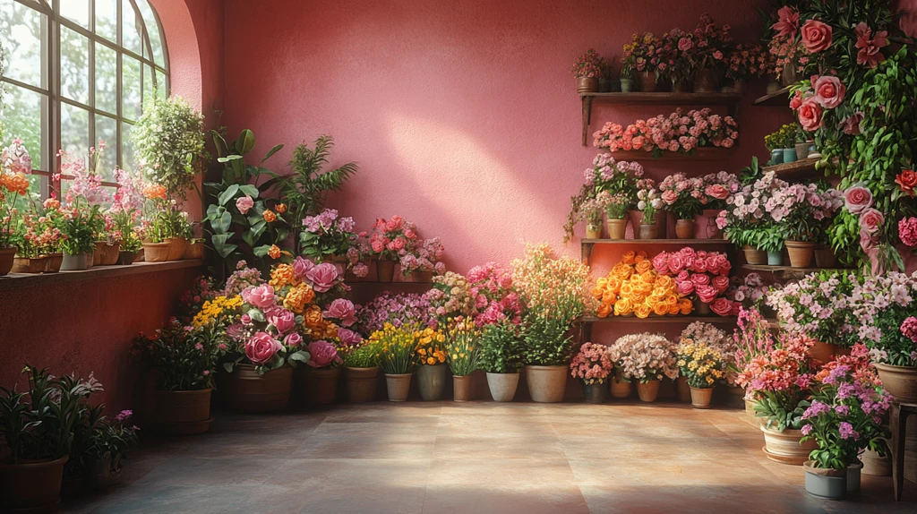 复活节花店拱门