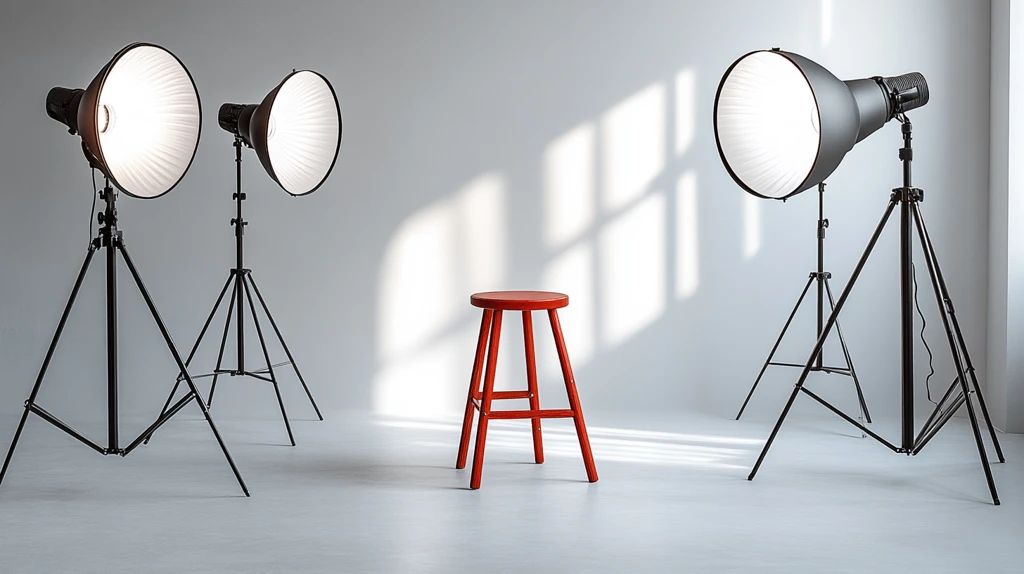 摄影棚灯光设备布置