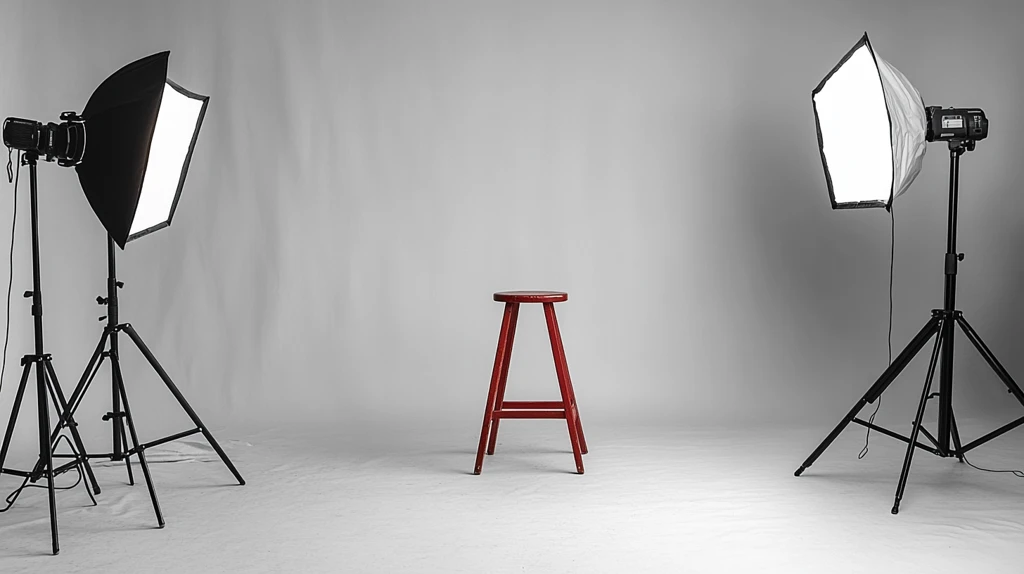 摄影棚灯光设备布置