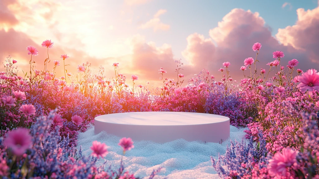 冬季花坛展示台