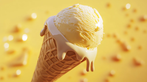 蜜雪冰城原味冰淇淋