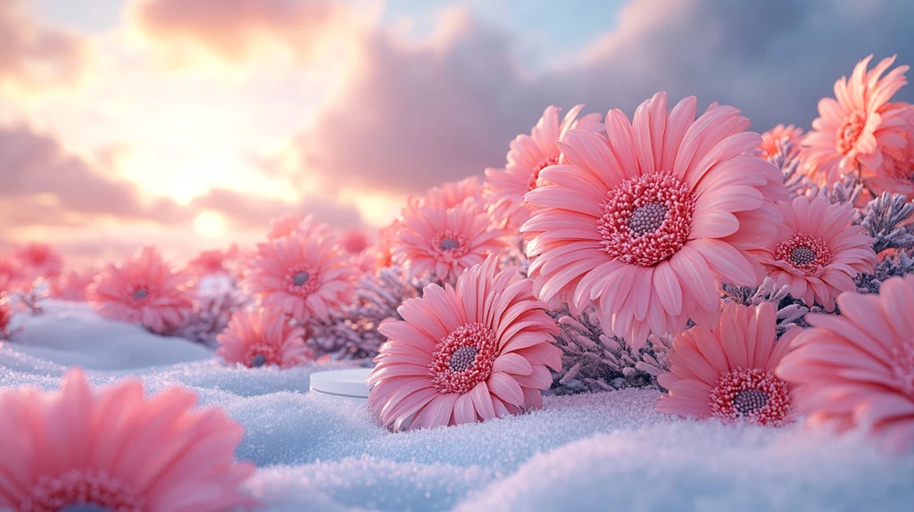 冬季花坛展示台