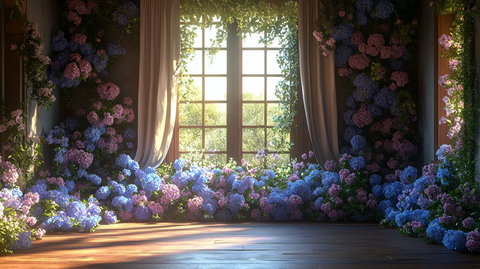 奢华婚礼背景摄影