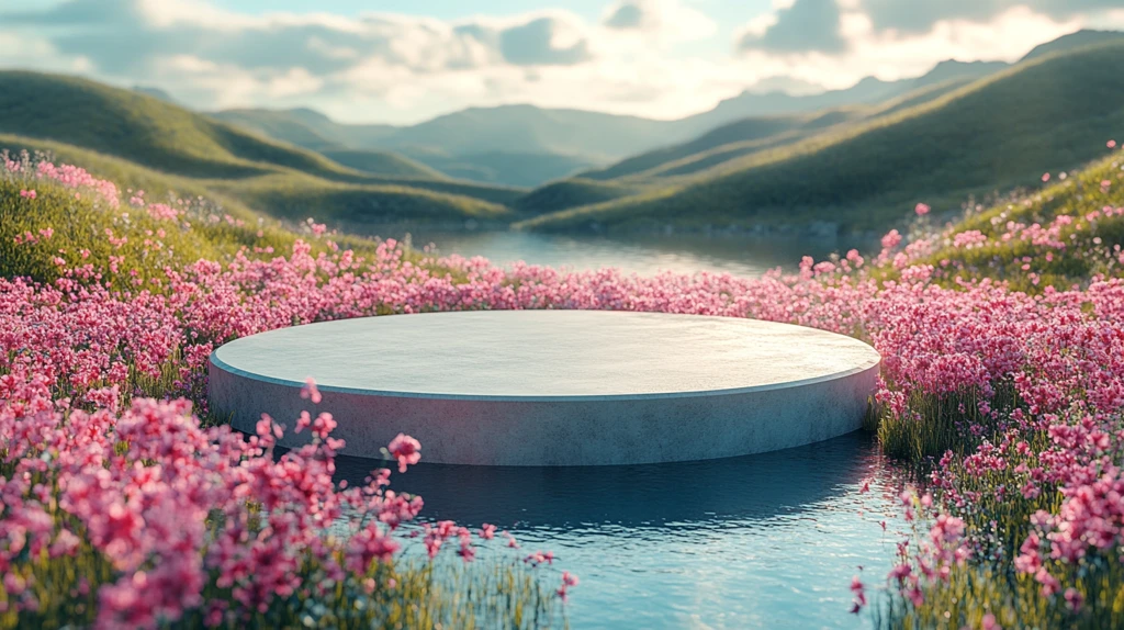 草原上的圆形舞台