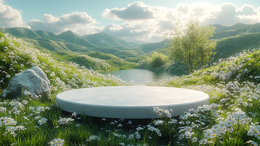 草原上的圆形舞台