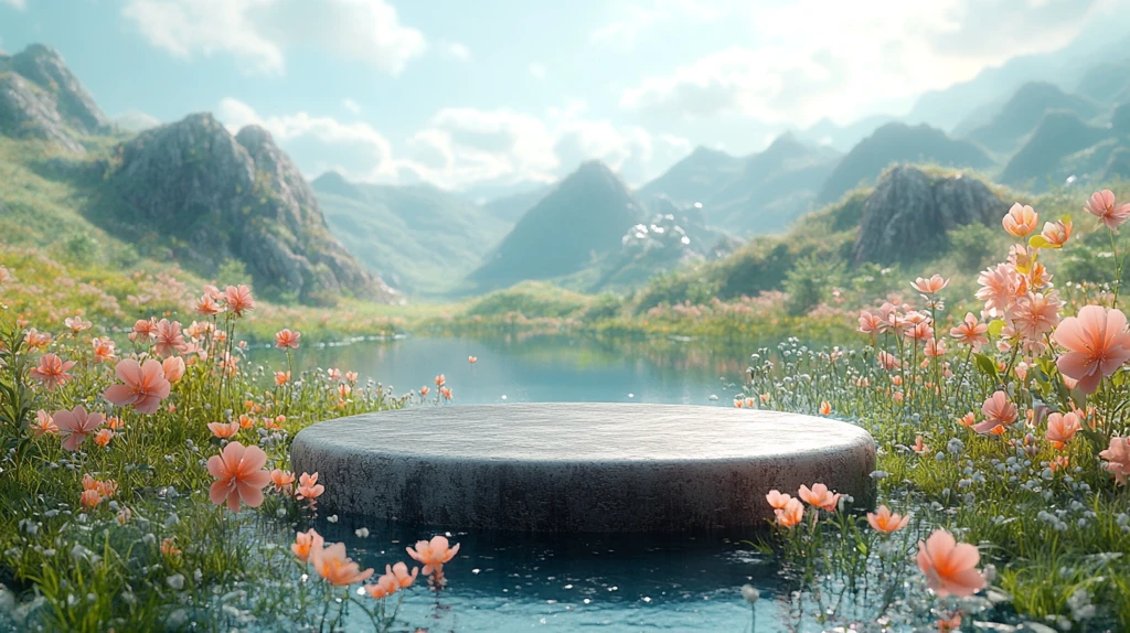 草原上的圆形舞台