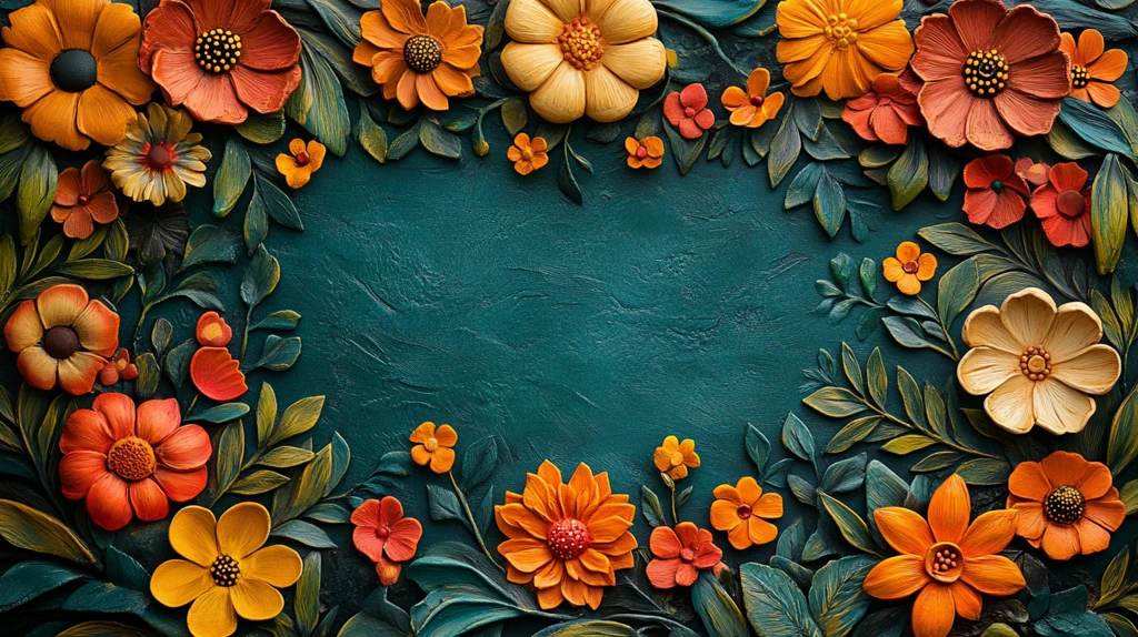 墨西哥国旗颜色框架