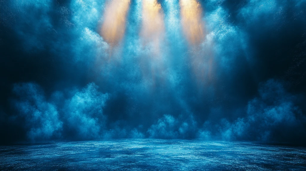 偶像舞台蓝光水彩