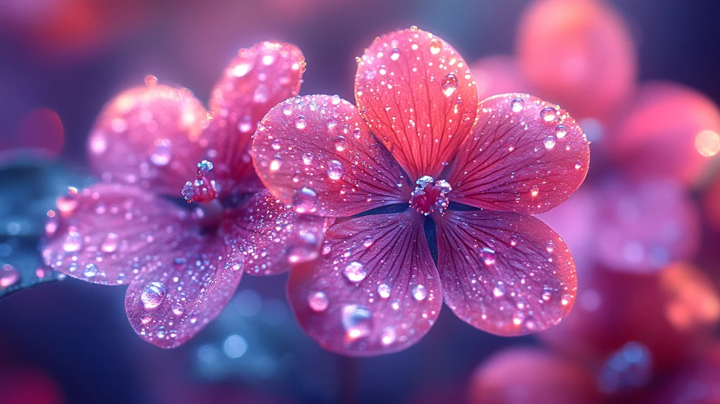 红磨坊表演中的花朵