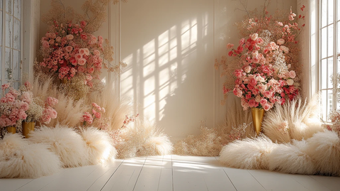 波西米亚婚礼摄影背景