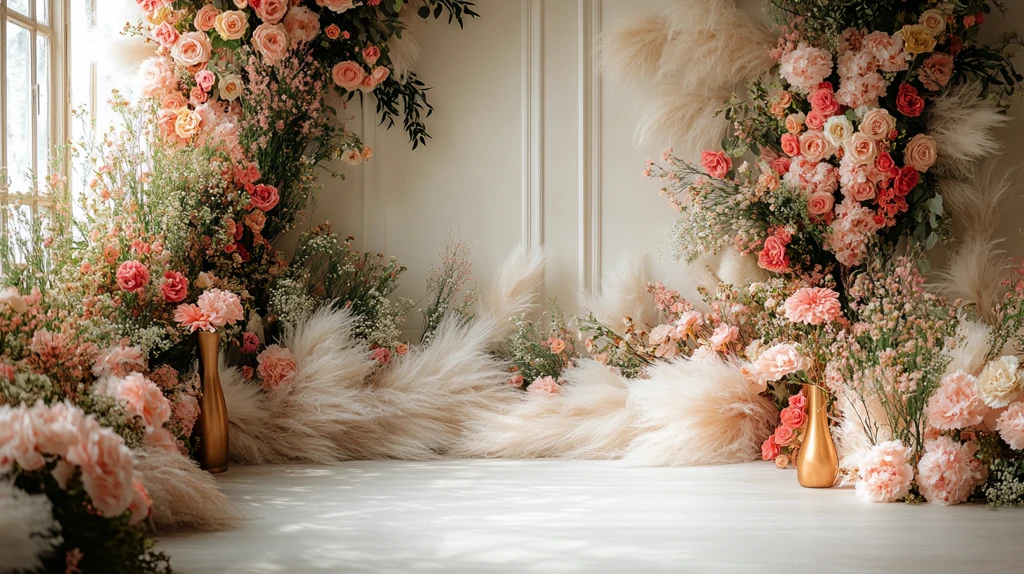 波西米亚婚礼摄影背景