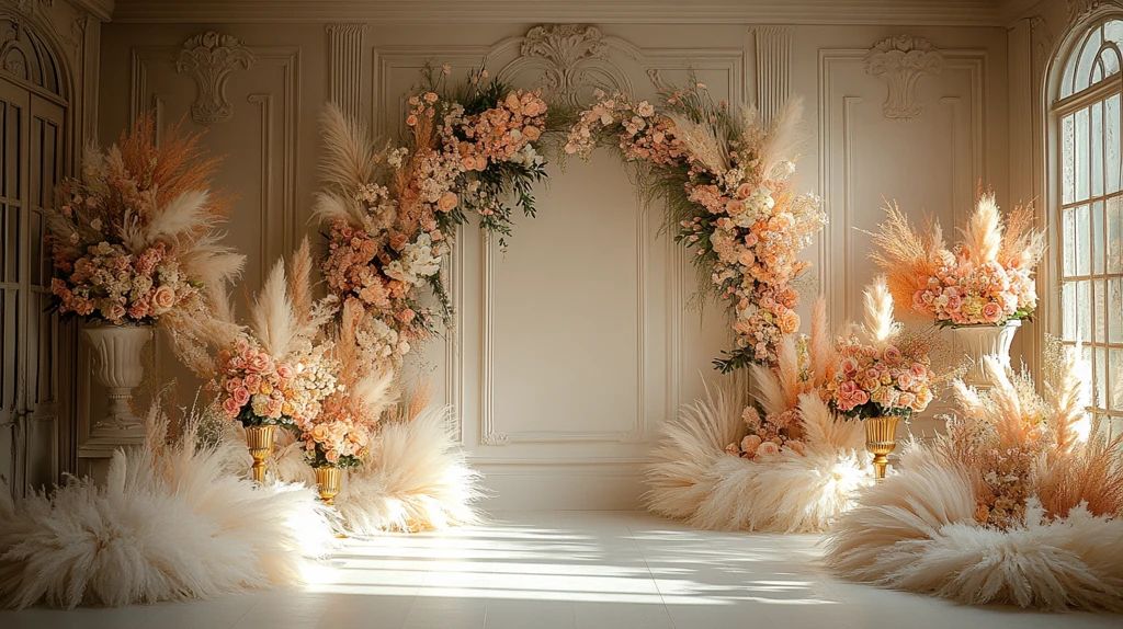 波西米亚婚礼摄影背景