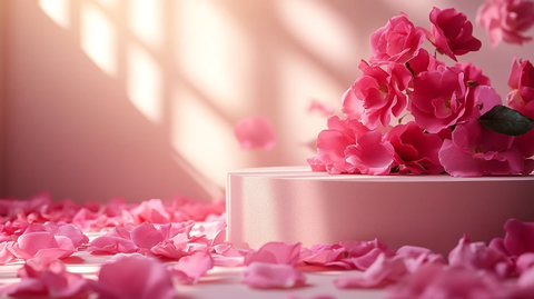 塑料讲台玫瑰花瓣