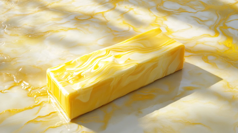 黄油切面细腻光泽