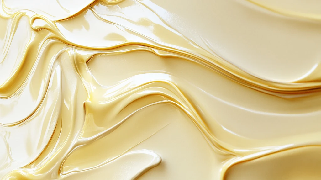 金色抽象流体纹理背景