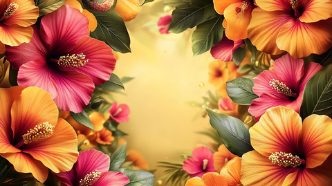 夏日派对邀请背景