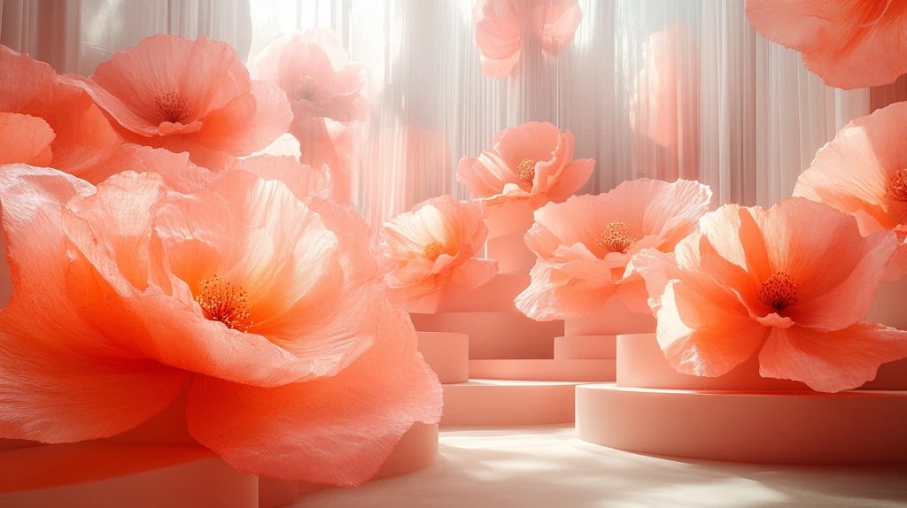 梦境世界中的花坛