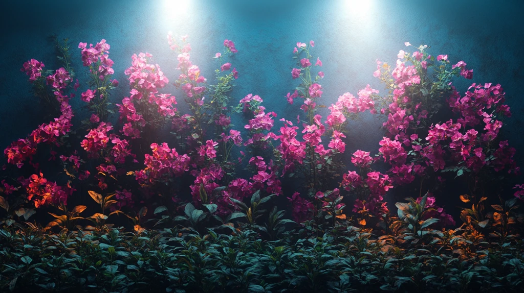 紫色花墙摄影棚