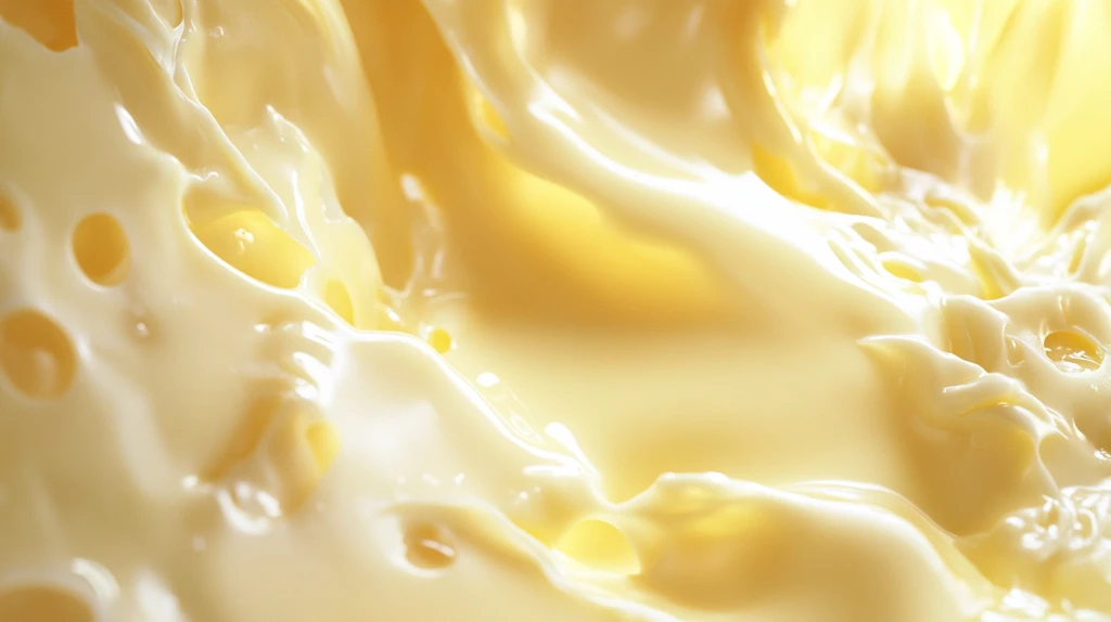 黄色流体纹理