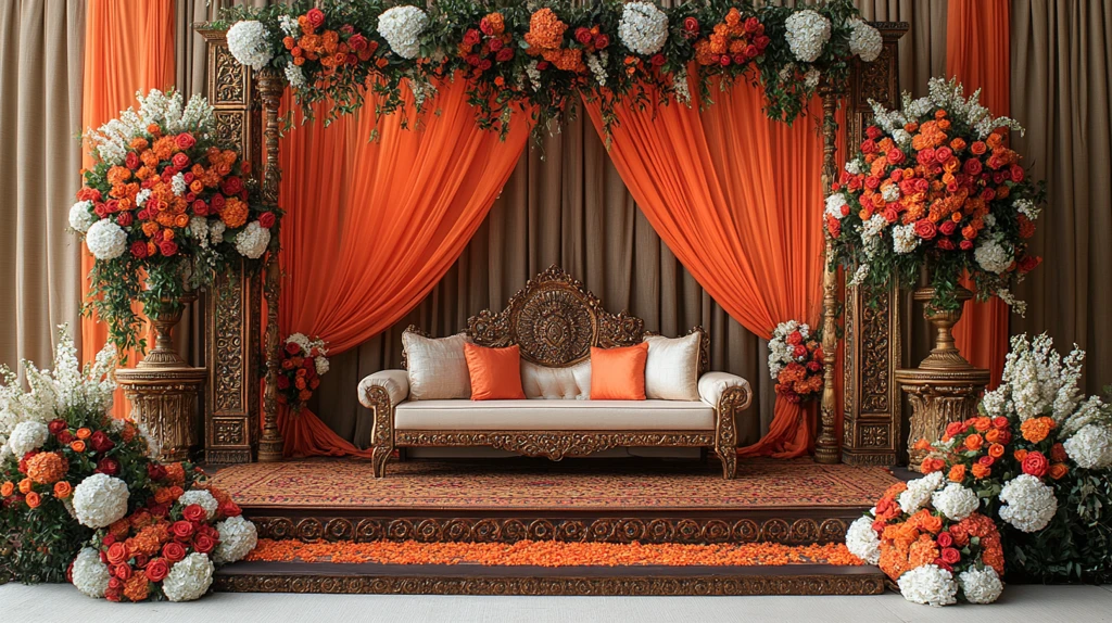 印度婚礼舞台装饰