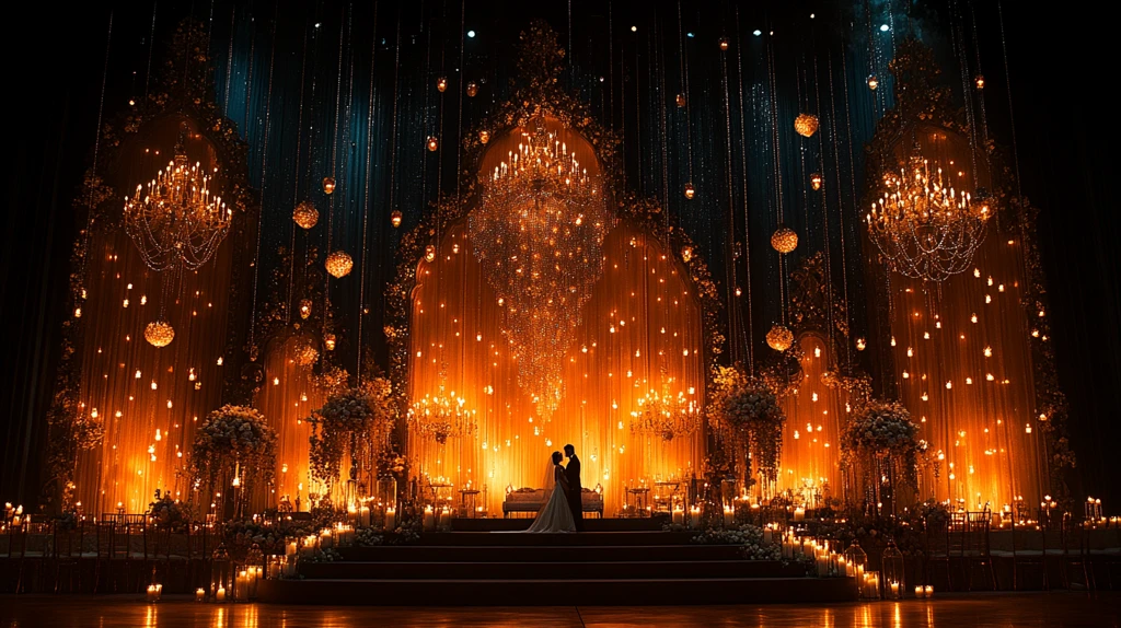 黑金透明舞台结构