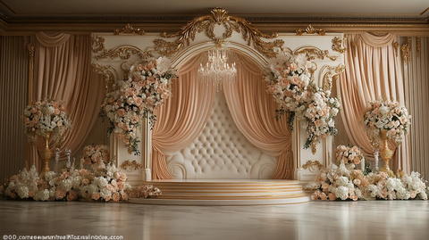 婚礼舞台背景