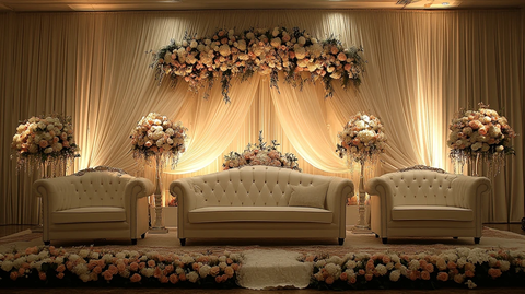 婚礼舞台装饰