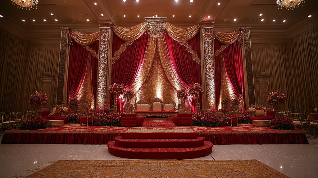 印度婚礼舞台装饰
