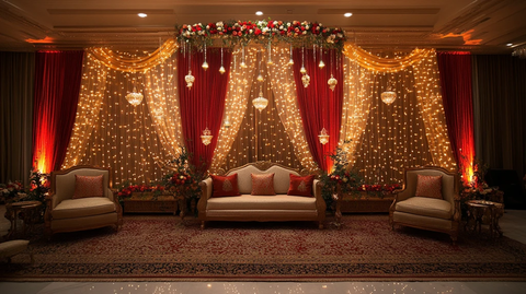 印度婚礼舞台装饰