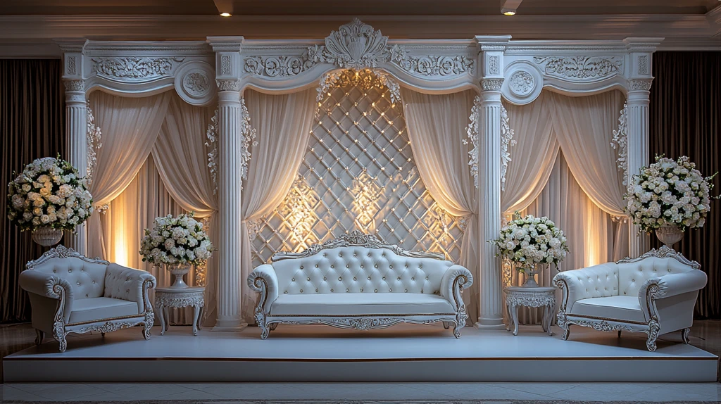 奢华婚礼舞台装饰