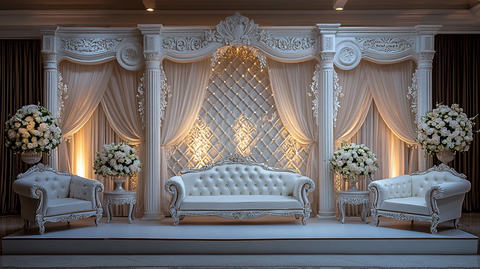 奢华婚礼舞台装饰