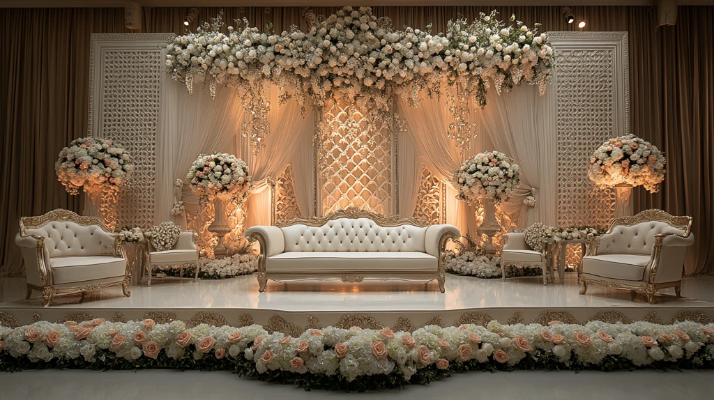 奢华婚礼舞台装饰