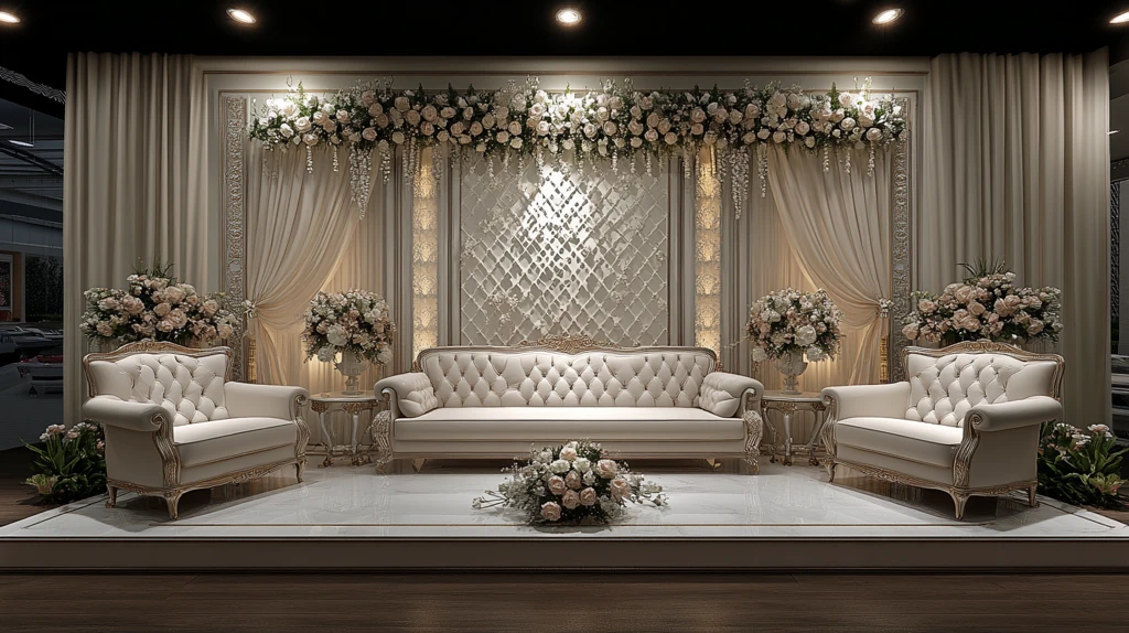 奢华婚礼舞台装饰