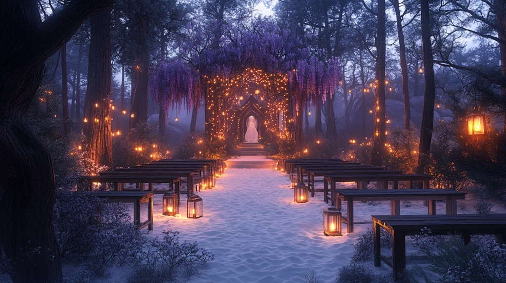 松林婚礼仪式场地