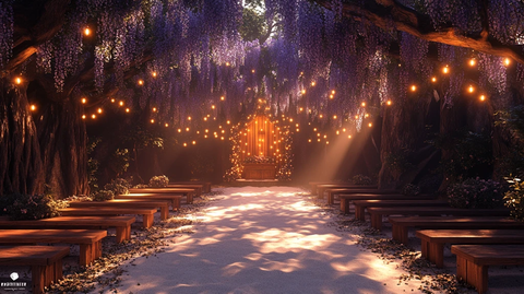 松林婚礼仪式场地