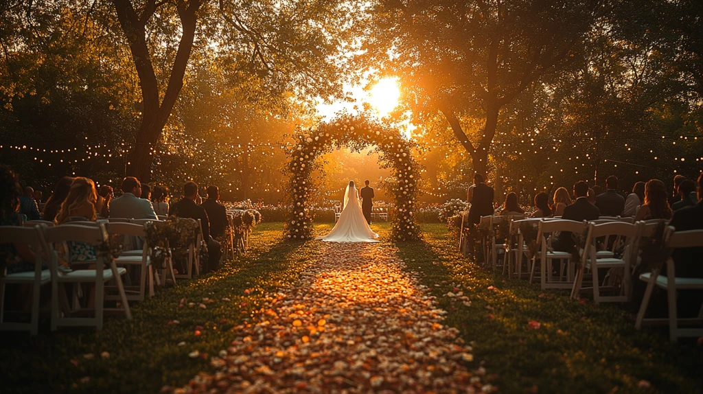公园婚礼仪式