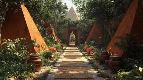 婚礼邀请在户外花园