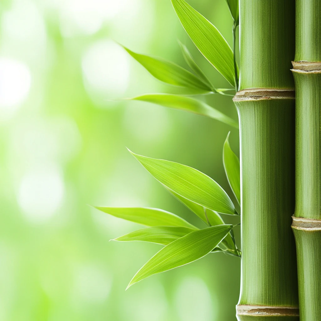 绿色环保竹林壁纸