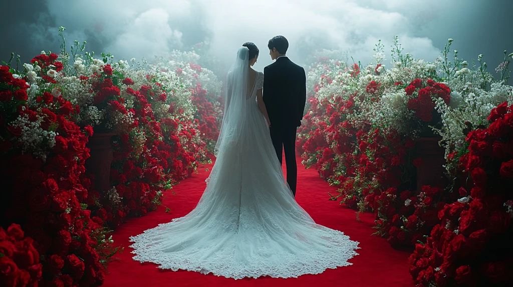 新娘新郎婚礼现场