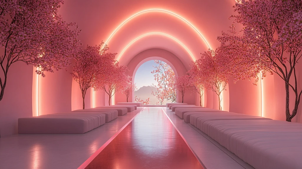 未来主义婚礼邀请