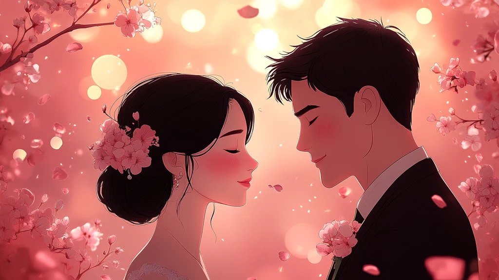 婚礼交换戒指场景