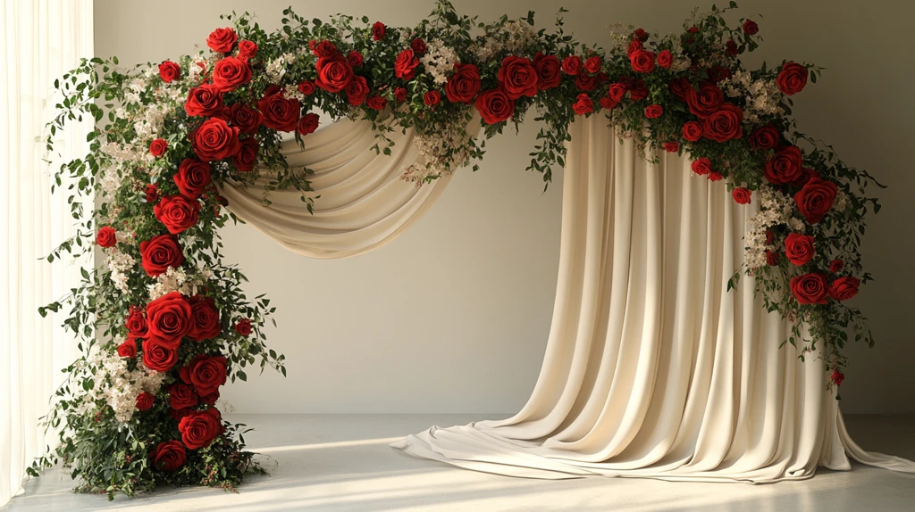 传统婚礼花拱门设计