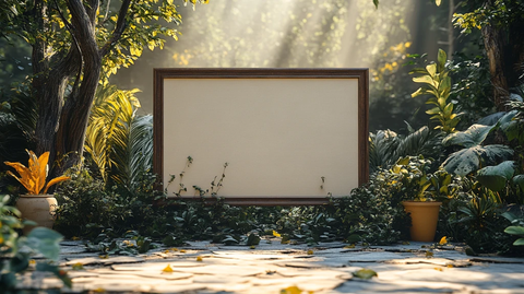 婚礼欢迎牌棕色画架