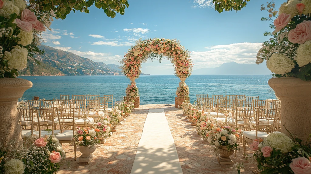 户外婚礼背景电视墙