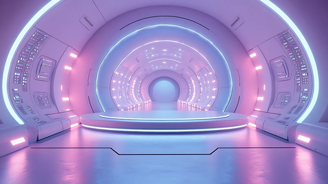 未来科技展示台