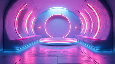 未来科技展示台